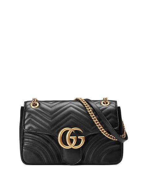 gucci purse replica black quiltted red|gucci gg marmont shoulder bag.